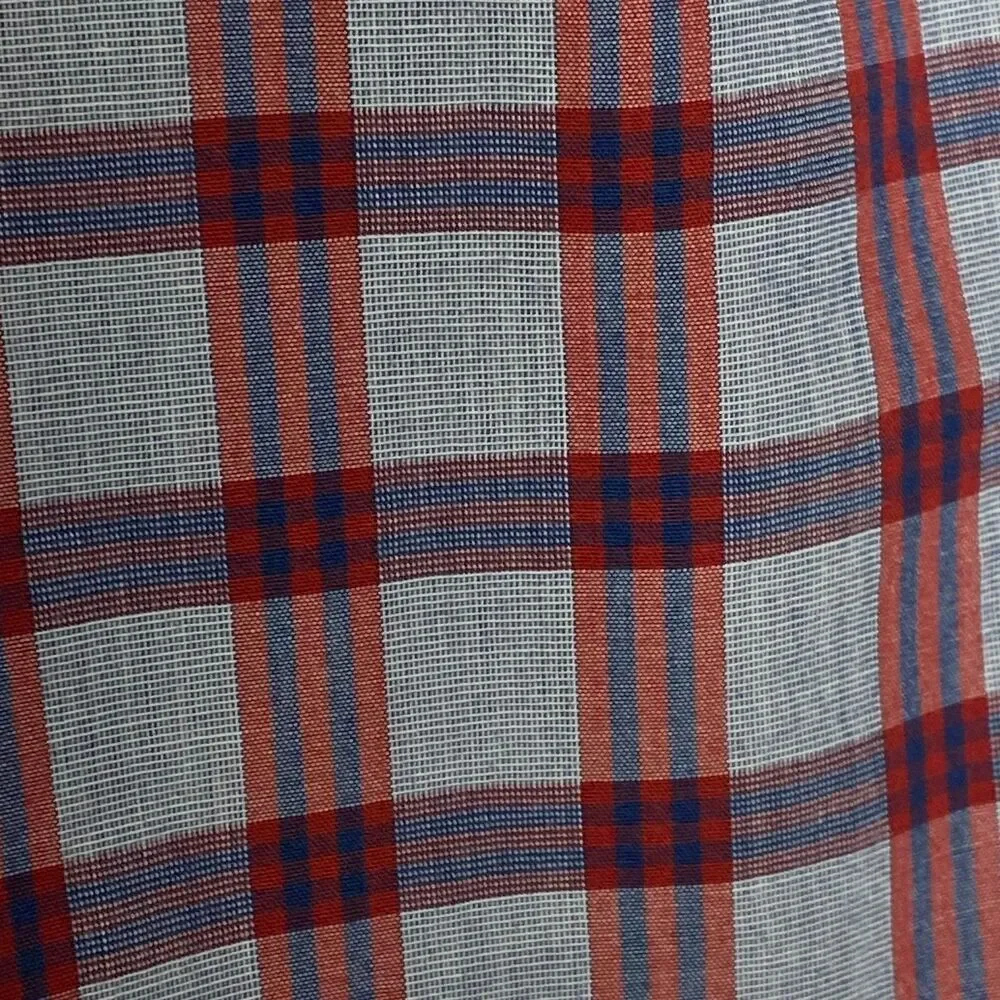 J. Crew Plaid Slim Fit Button Down Long Sleeve Shirt Men's Size Large